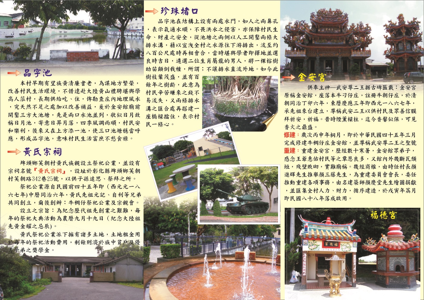 芙朝社區導覽圖