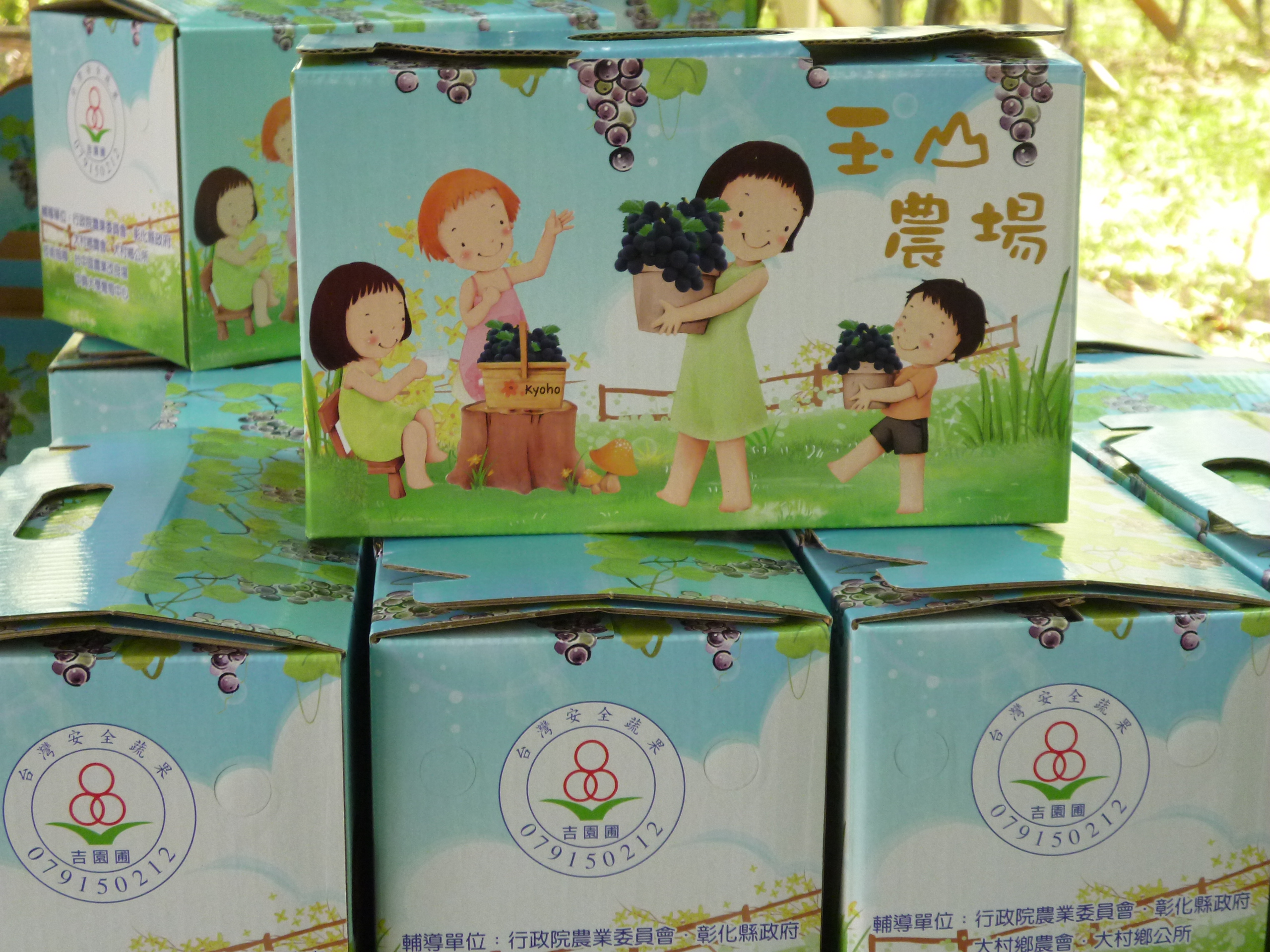 玉山農場葡萄禮盒